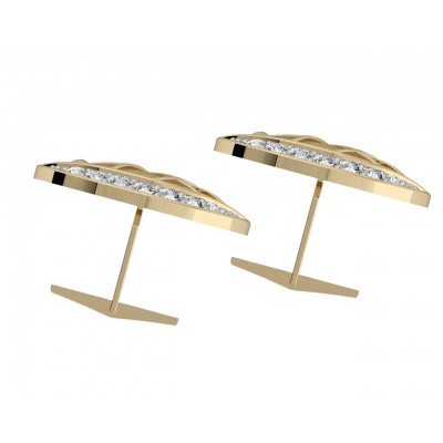 Eric Designer Diamond Cufflink